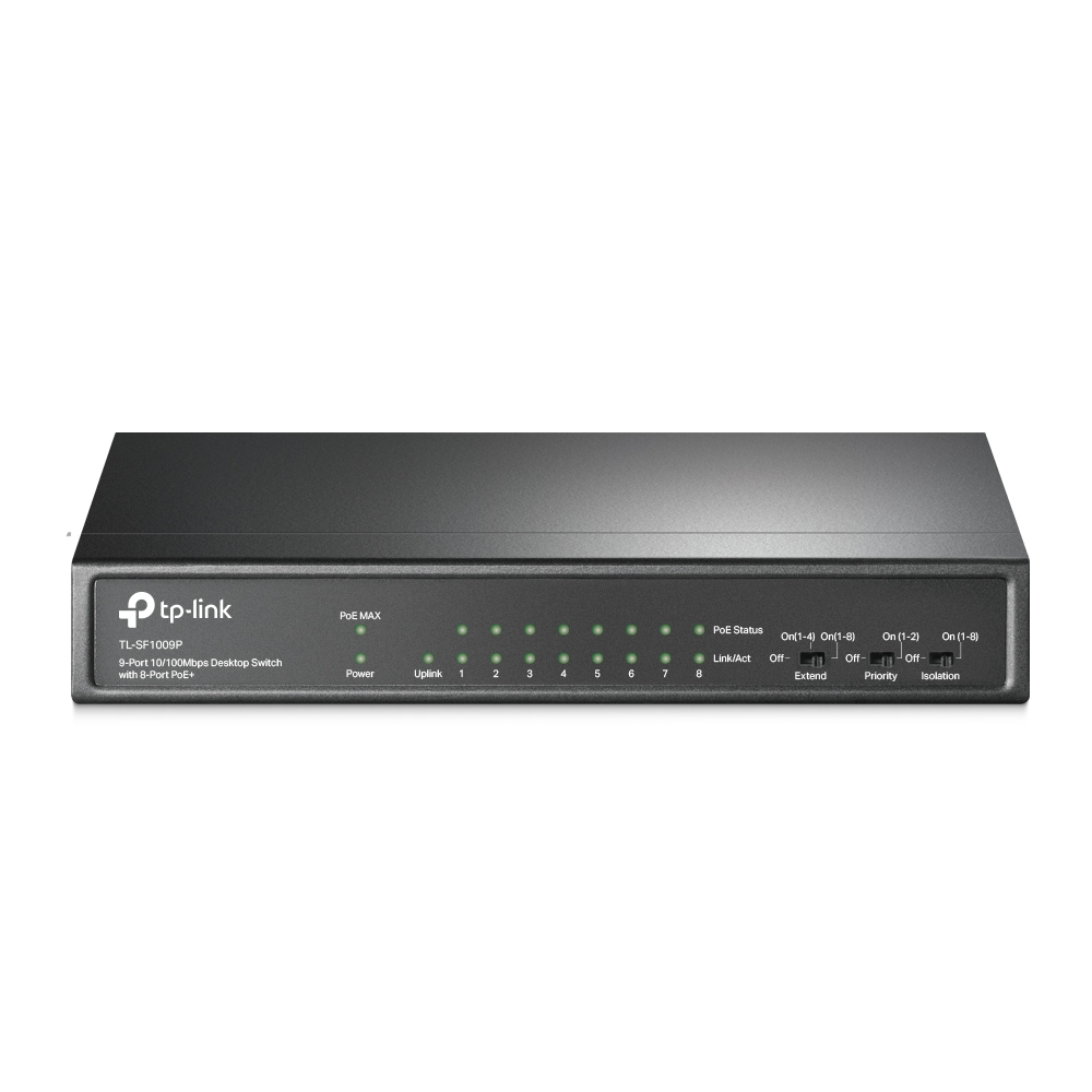 TP-Link 9-Port Network Switches - Black