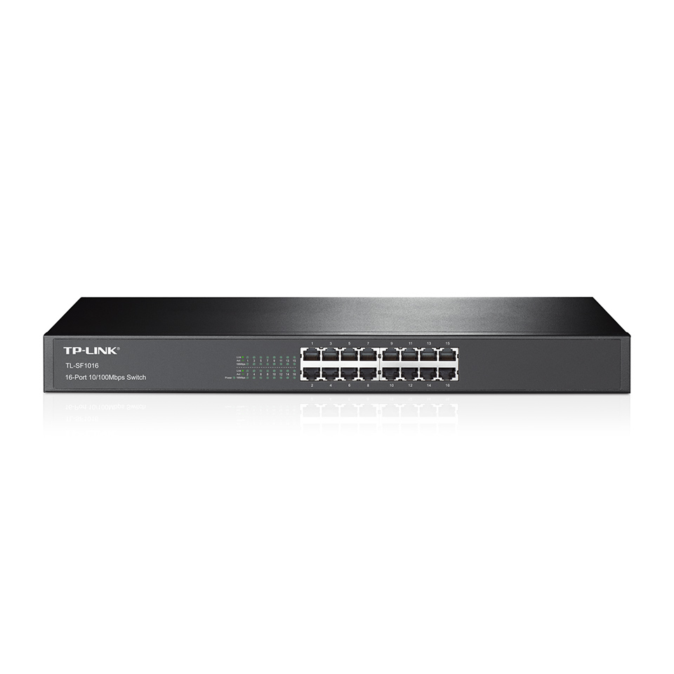 TP-Link 16-Port Network Switches - Black