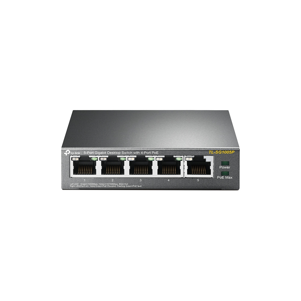 TP-Link TL-SG1005P Network Switches - Black