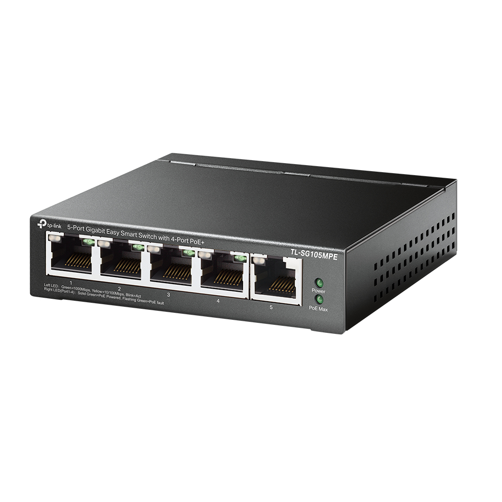 TP-Link 5-Port Network Switches - Black