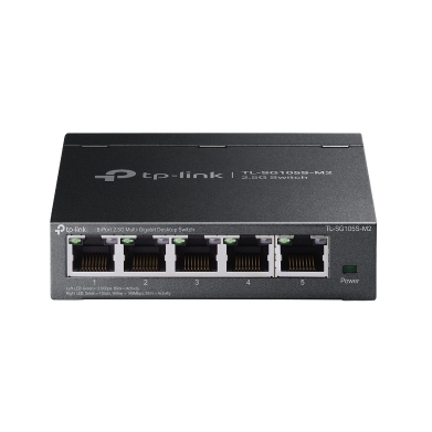 TP-LINK TL-SG105S-M2 Network Switches - Black