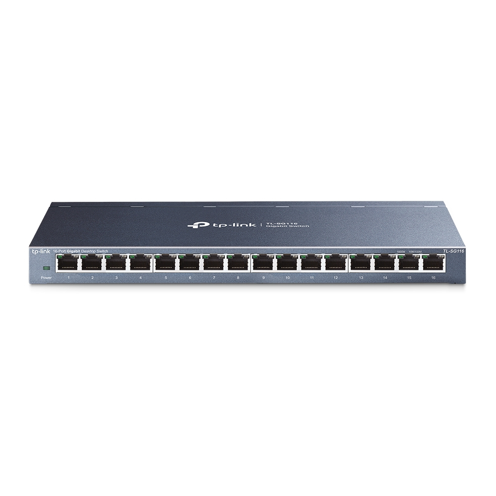 TP-Link TL-SG116 Network Switches - Black
