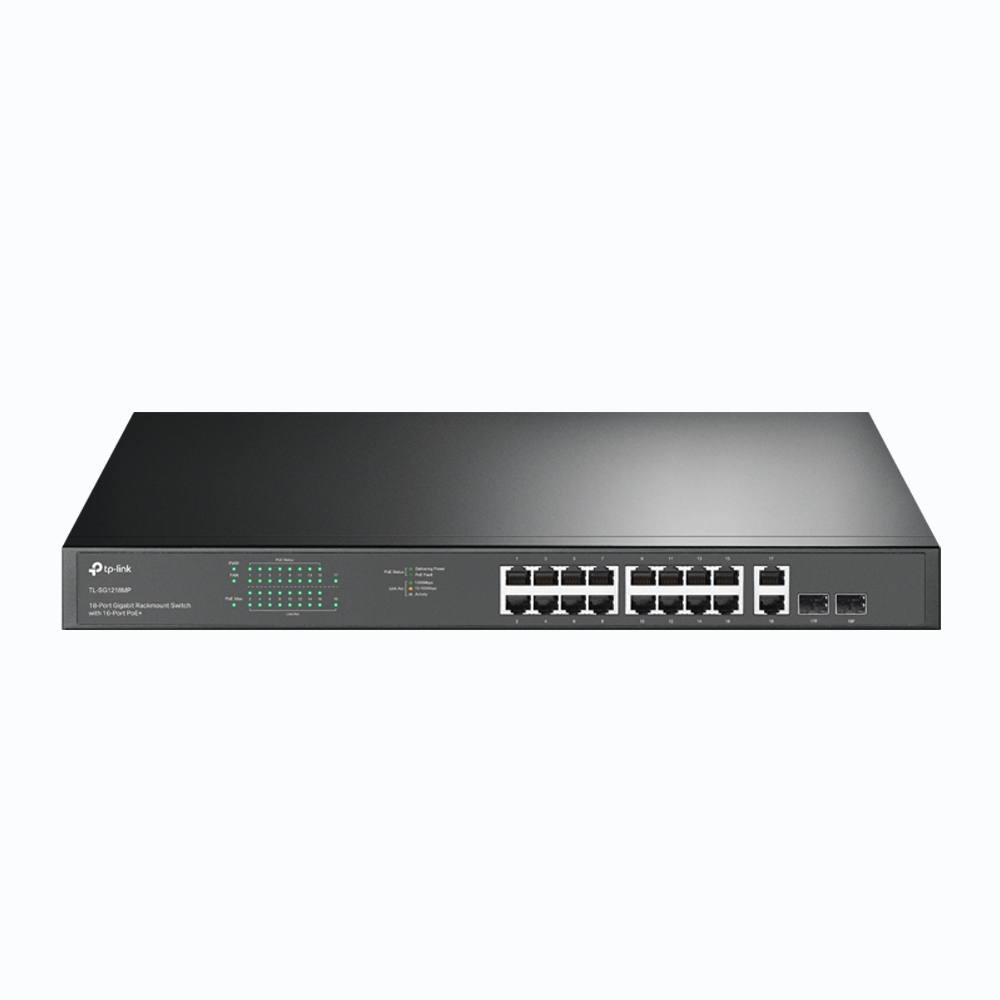 TP-Link 18-Port Network Switches - Black