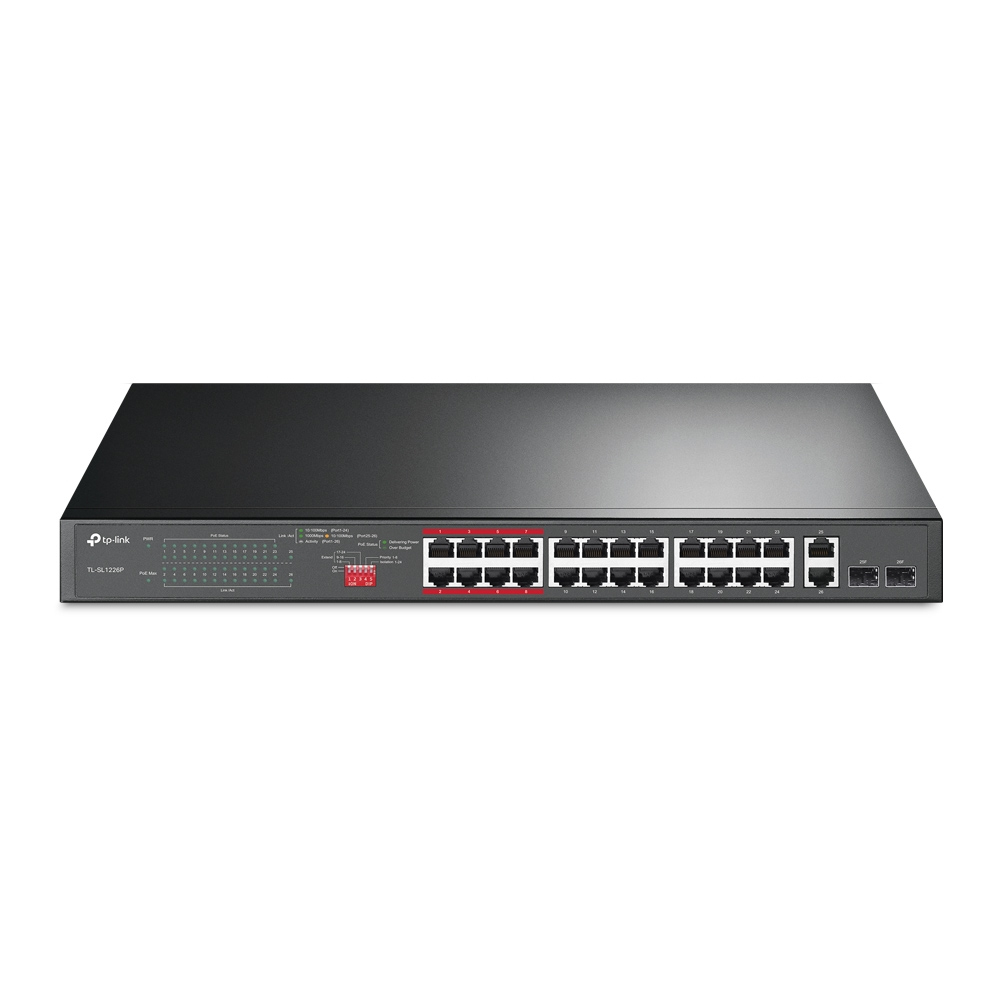 TP-LINK 24-Port Network Switches - Grey