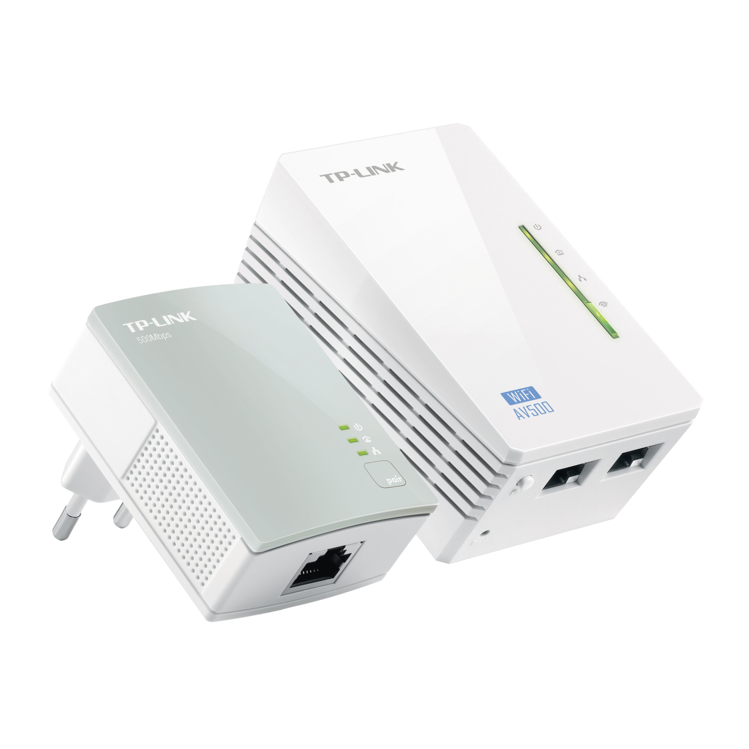 TP-Link TL-WPA4220 PowerLine Network Adapters - White