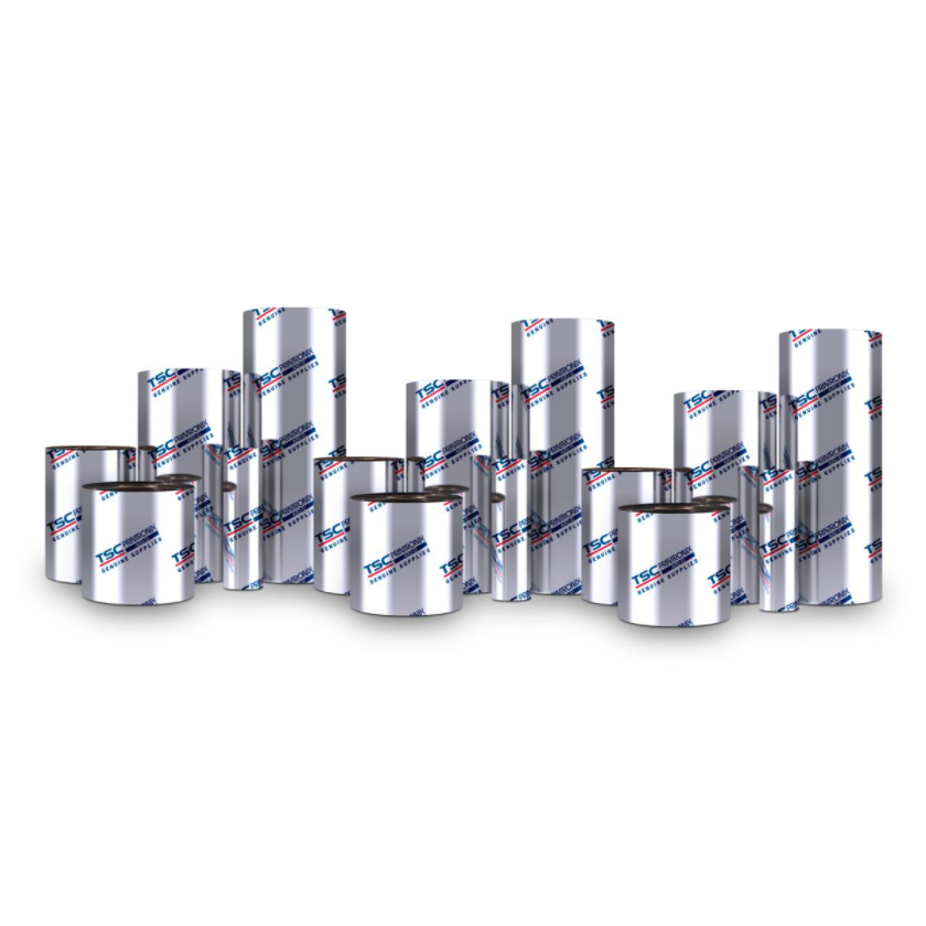 TSC 152mm X 450M 8300-PWX PREMIUM WAX 6ROLLS/CTN thermal ribbon Black