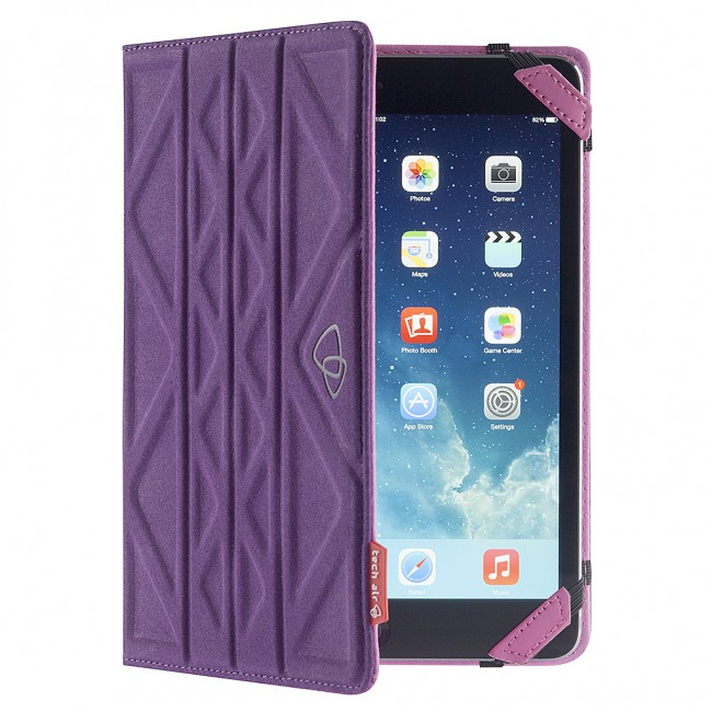 Tech air TAXUT022 tablet case 17.8 cm (7") Folio Pink, Violet