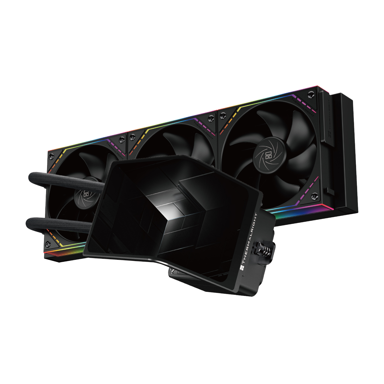 Thermalright Levita Vision 360 ARGB Black All In One CPU Cooler - 360mm