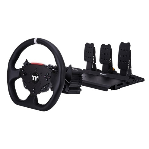 Thermaltake G6 Direct Drive Racing Black USB Steering wheel + Pedals PC