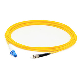 Titan 9-DX-LC-ST-3-YW Fibre Optic Cables - Yellow
