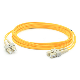 Titan 9-DX-SC-SC-3-YW Fibre Optic Cables - Yellow