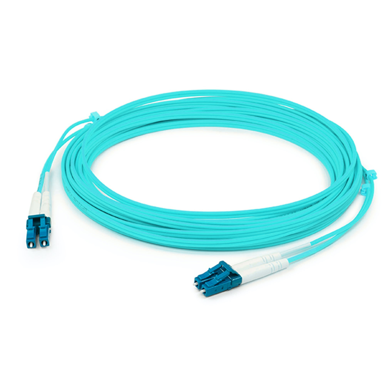 Titan LCLCOM3DAQ5 Fibre Optic Cables - Aqua colour