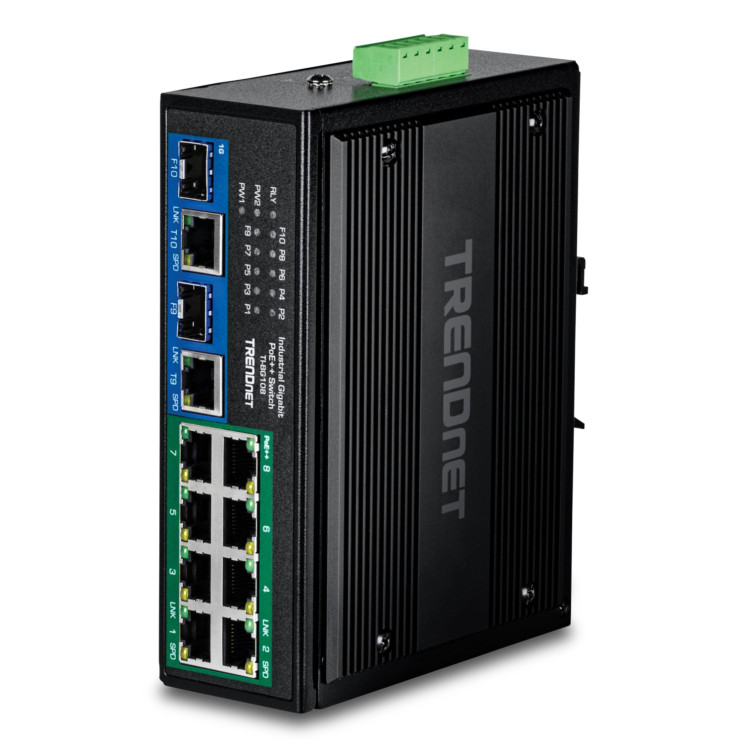 Trendnet TI-BG108 Network Switches - Black