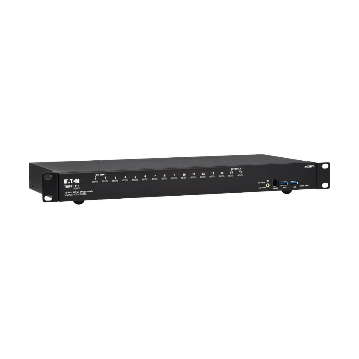 Tripp Lite B024-H4U16 KVM Switches - Black