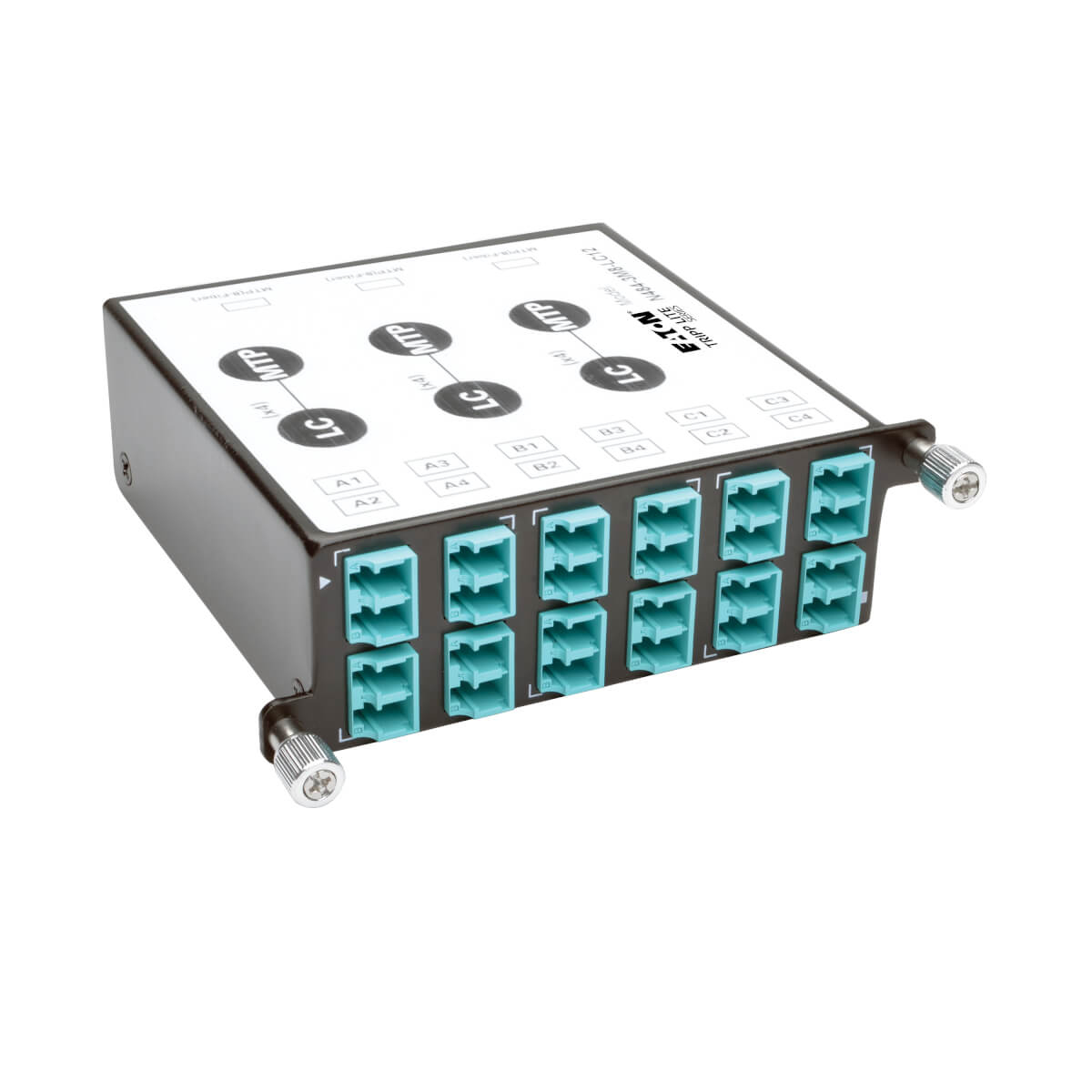 Tripp Lite N484-3M8-LC12 Patch Panels - Black