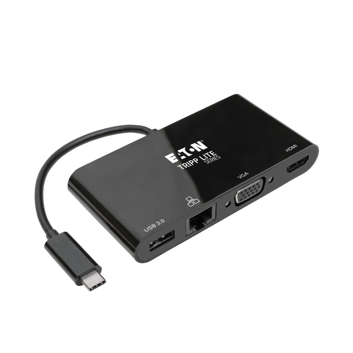 Tripp Lite U444-06N-HV4GUB USB Graphics Adapters - Black