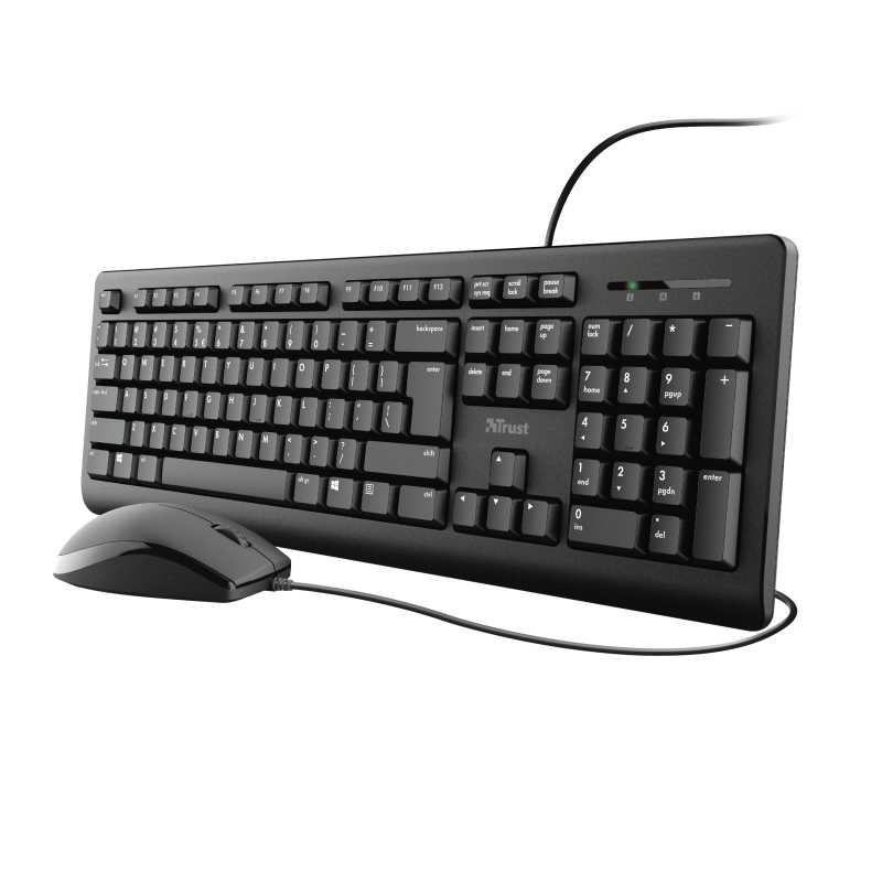 Trust TKM-250 Keyboards - Black