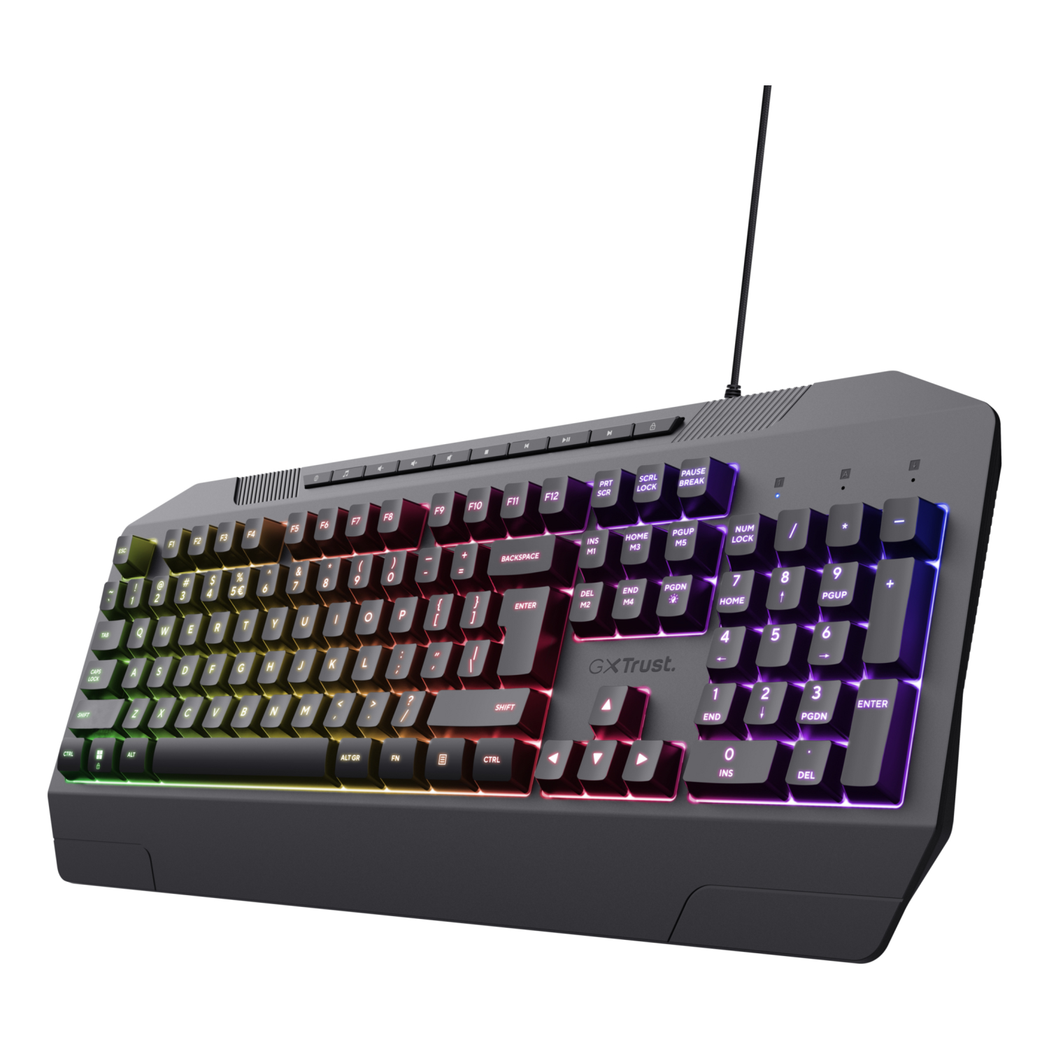 Trust GXT836 Gaming Keyboards - Black