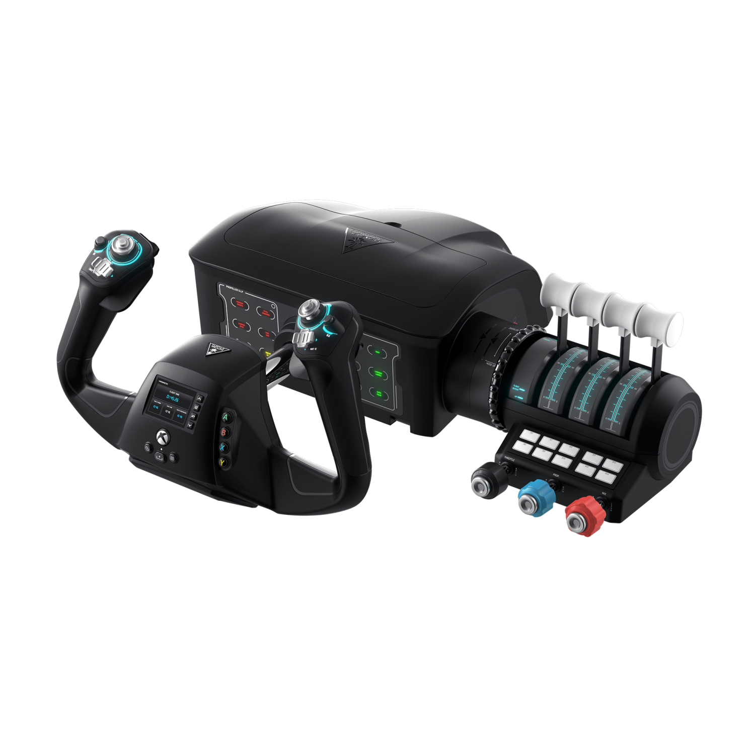 Turtle Beach VelocityOne Flight Black USB Flight Sim Analogue / Digital PC, Xbox One, Xbox One S, Xbox One X, Xbox Series S, Xbox Series X