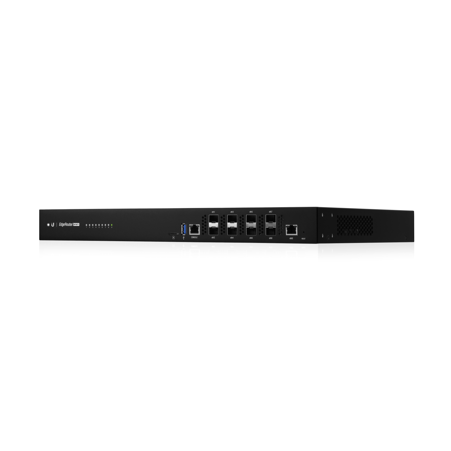 Ubiquiti ER-8-XG Wired Routers - 16384MB - Black