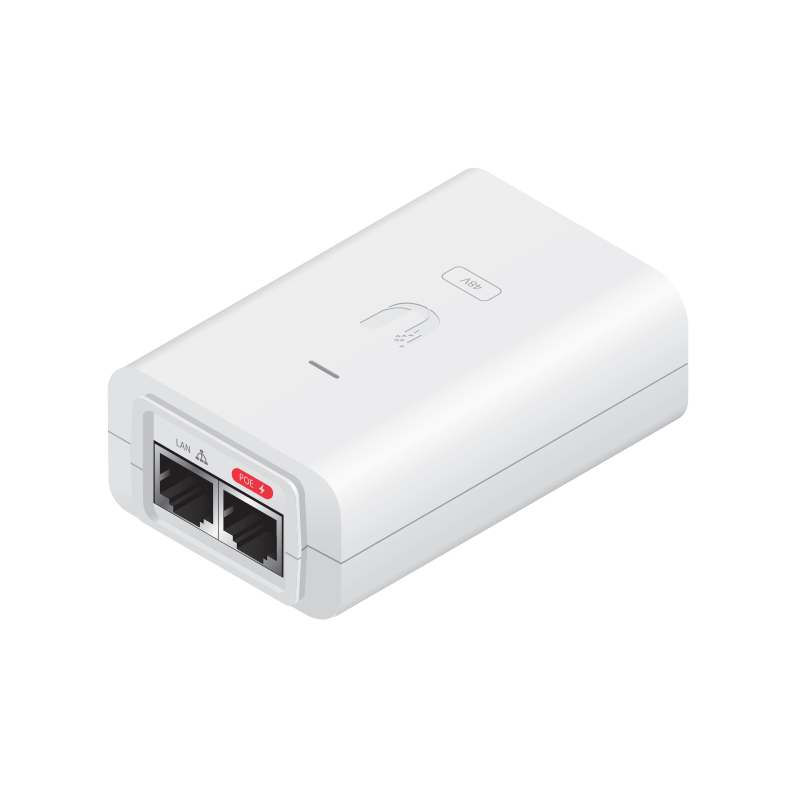 Ubiquiti POE-24-24W-WH PoE Adapters - White