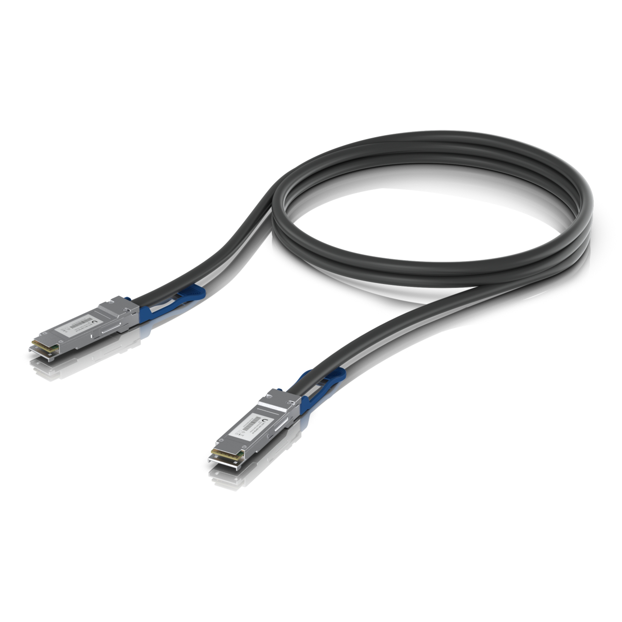 Ubiquiti UACC-DAC-QSFP28-1M Fibre Optic Cables - Black