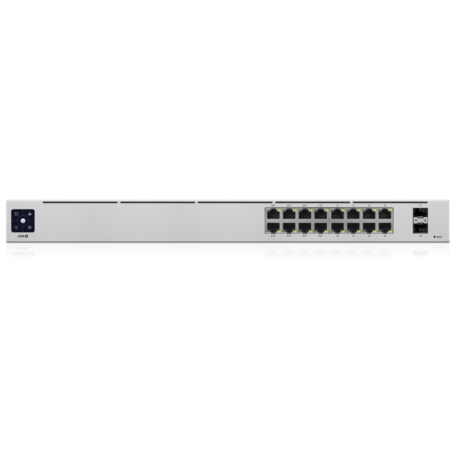 Ubiquiti 16-Port Network Switches - Silver