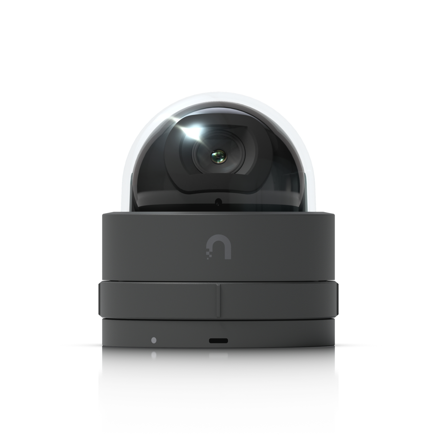 Ubiquiti incredibly compact 2K PoE camera with IR night vision, adjustable lens, and a vandal-resistant enclosure designed for discreet monitoring of busy spaces, black