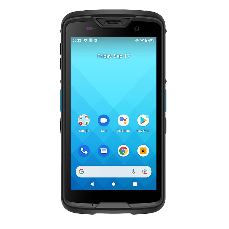 Unitech EA520, 2D imager (SE4710), A11, 4GB/64GB, WLAN, 4G/LTE (Worldwide/EU), 4100mAH and USB 2.0 charging cable (1550-905919G)._x00D_ xxNot included but optional accessory: USB power adapter with universal plugs (1010-900067G), hand strap incl. mounting