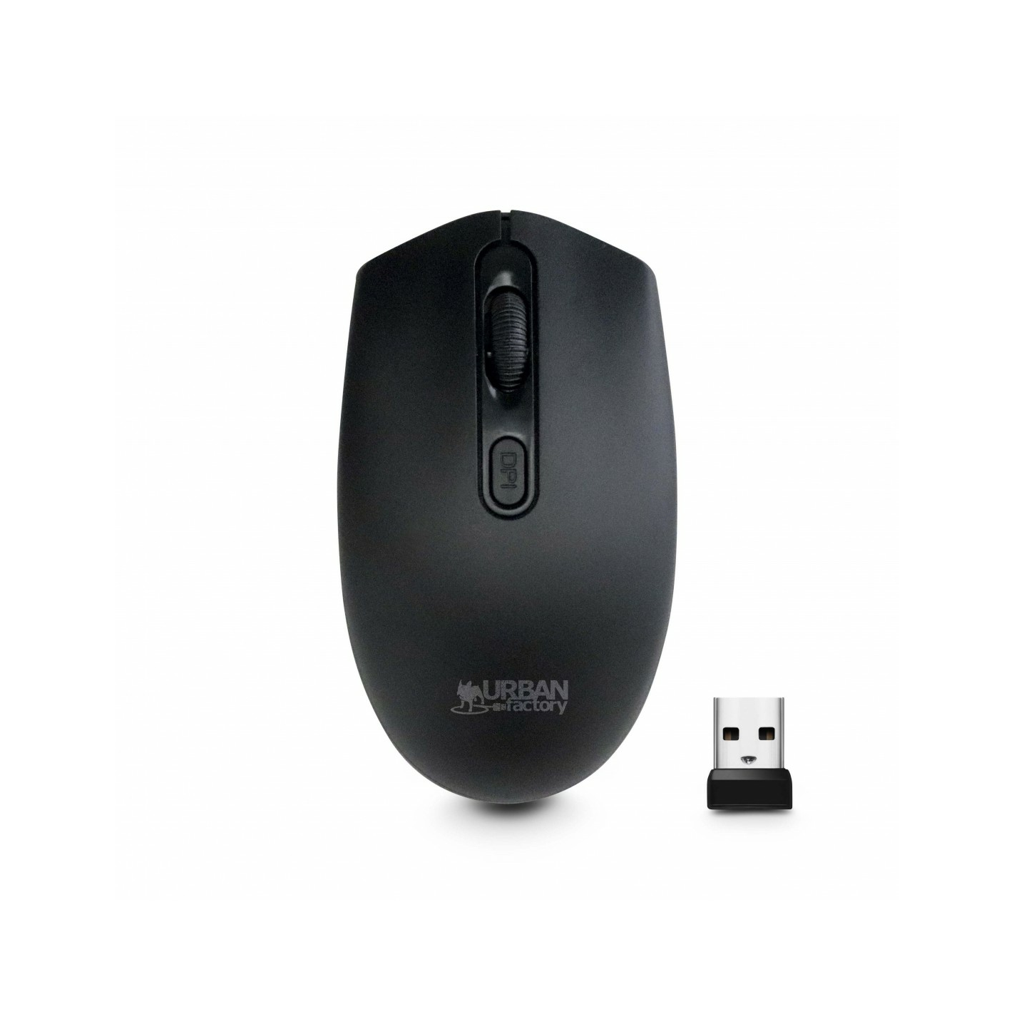 Urban Factory FREE mouse Ambidextrous RF Wireless Optical 1600 DPI