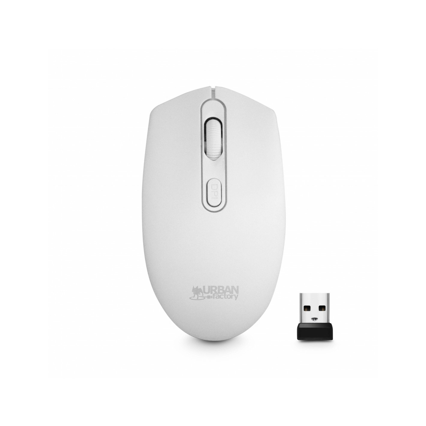Urban Factory FREE mouse Ambidextrous RF Wireless Optical 1600 DPI