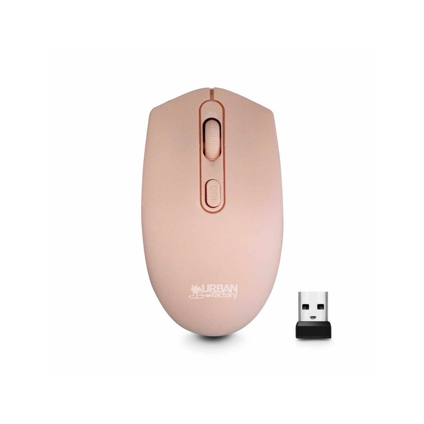 Urban Factory FREE mouse Ambidextrous RF Wireless Optical 1600 DPI