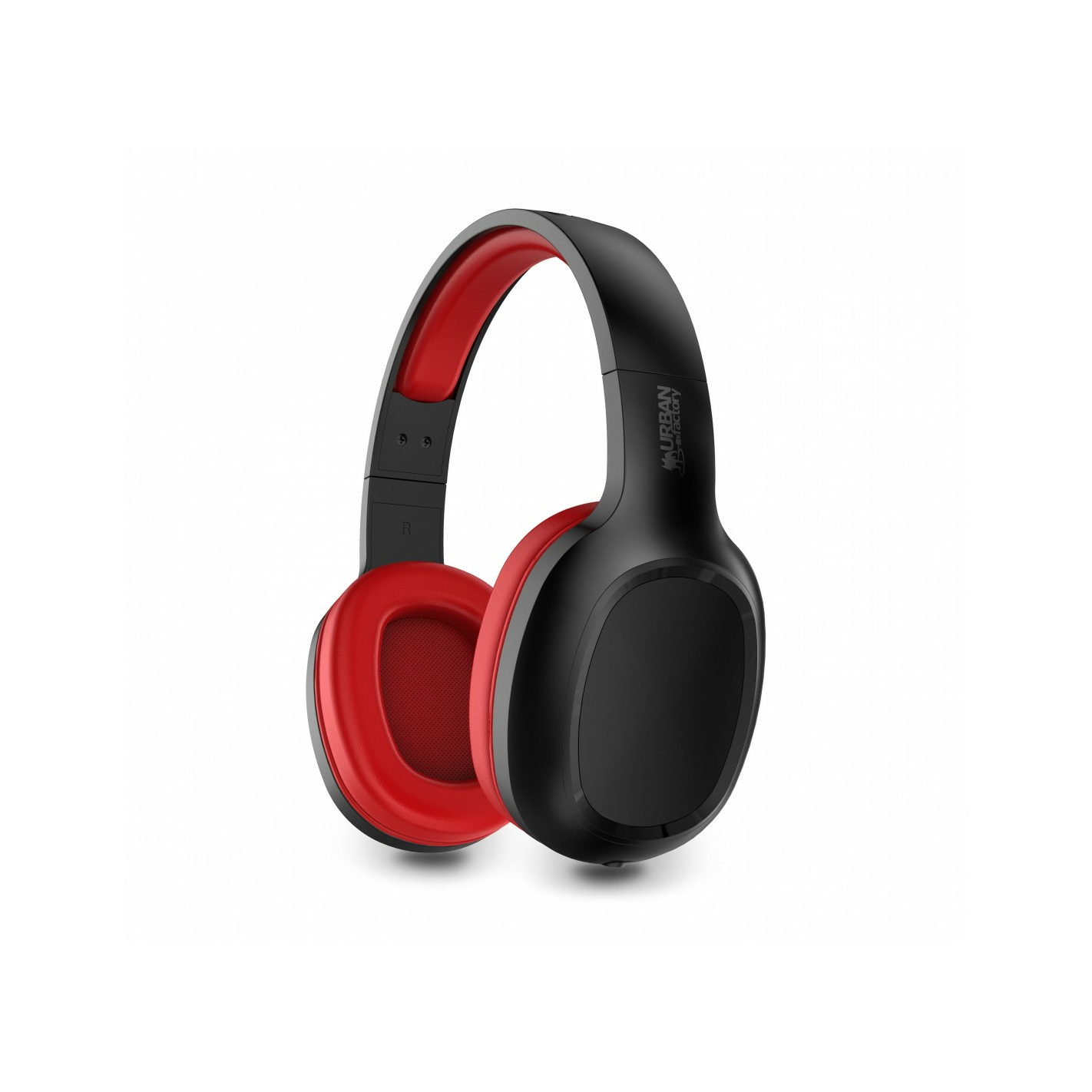 Urban Factory MOVEE Headset Wireless Head-band Gaming Micro-USB Bluetooth Black, Red