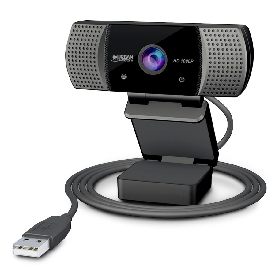 Urban Factory 1080P Webcams - Black
