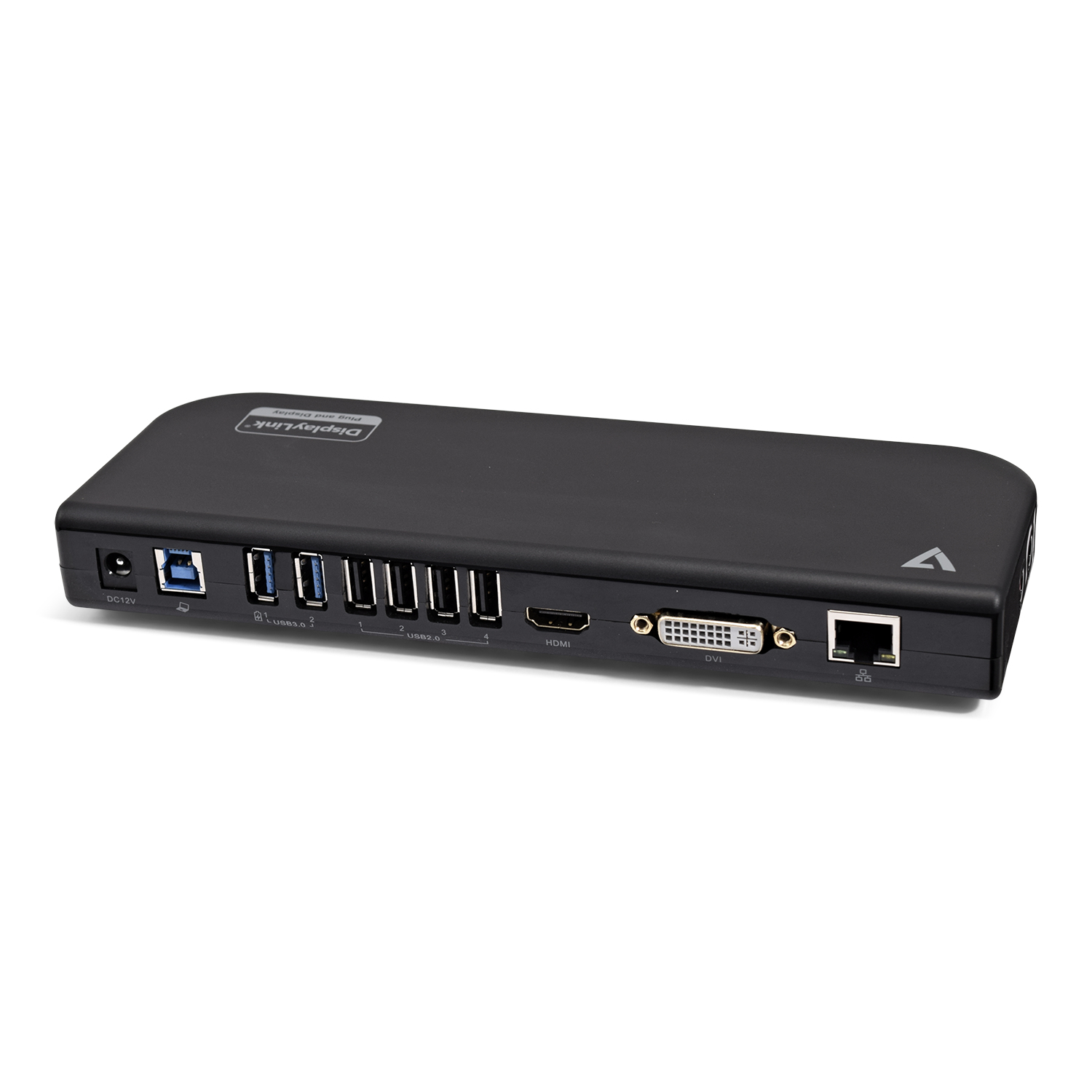 V7 UDDS2 Laptop Docks & Port Replicators - Black