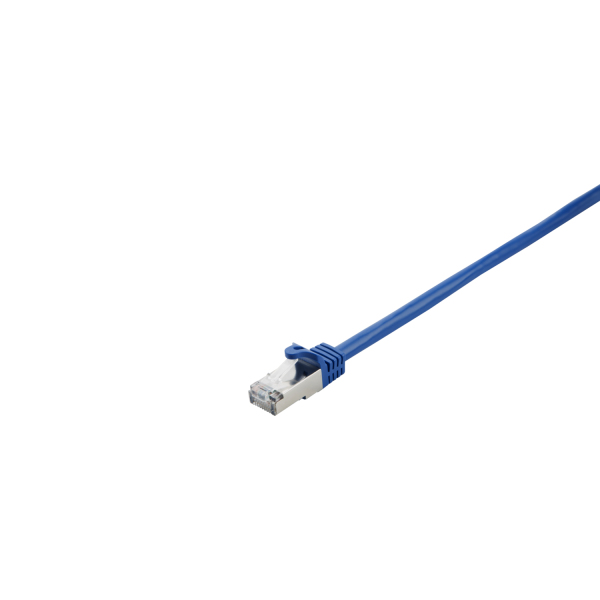 V7 V7CAT7FSTP-2M-BLU Networking Cables - Blue