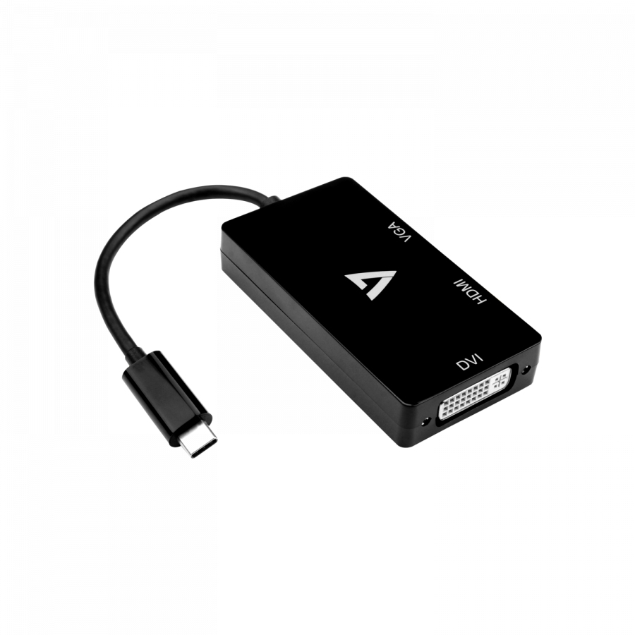 V7 V7UC-VGADVIHDMI-BLK USB Graphics Adapters - Black