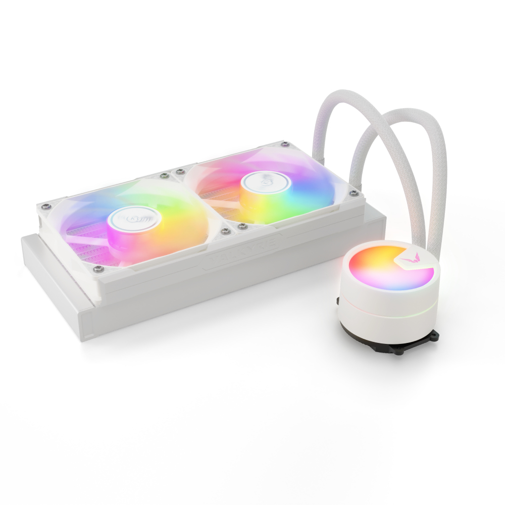 Valkyrie A240 Computer Cooling Systems - White