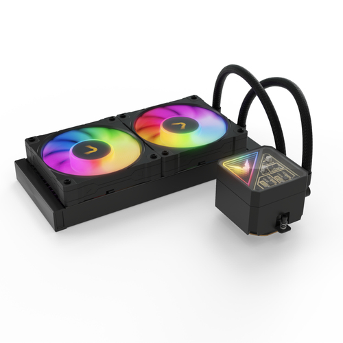 Valkyrie V240 Computer Cooling Systems - Black