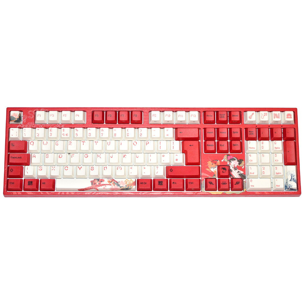 Varmilo V109 UK VA109M V2 Koi PBT Backlit MX Brown Tactile Keyboard