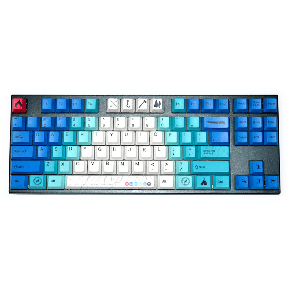 Varmilo V501 USA VA87M Summit R2 PBT Backlit Tactile Tenkeyless Keyboard