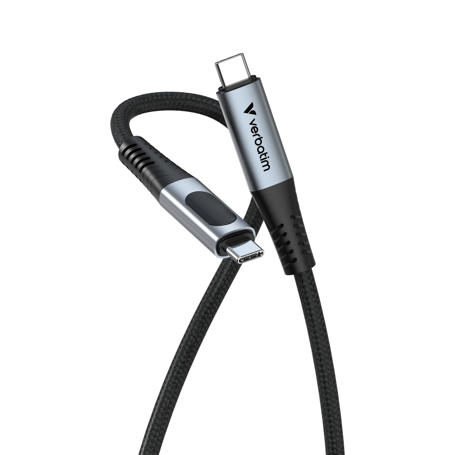 VERBATIM Sync & Charge 240W USB4 Power Display Cable - Black