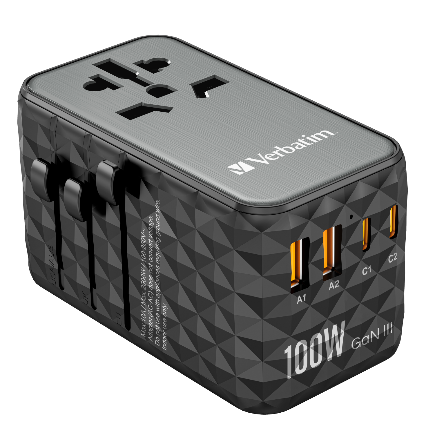 Verbatim UTA-06 Mobile Device Chargers - Black