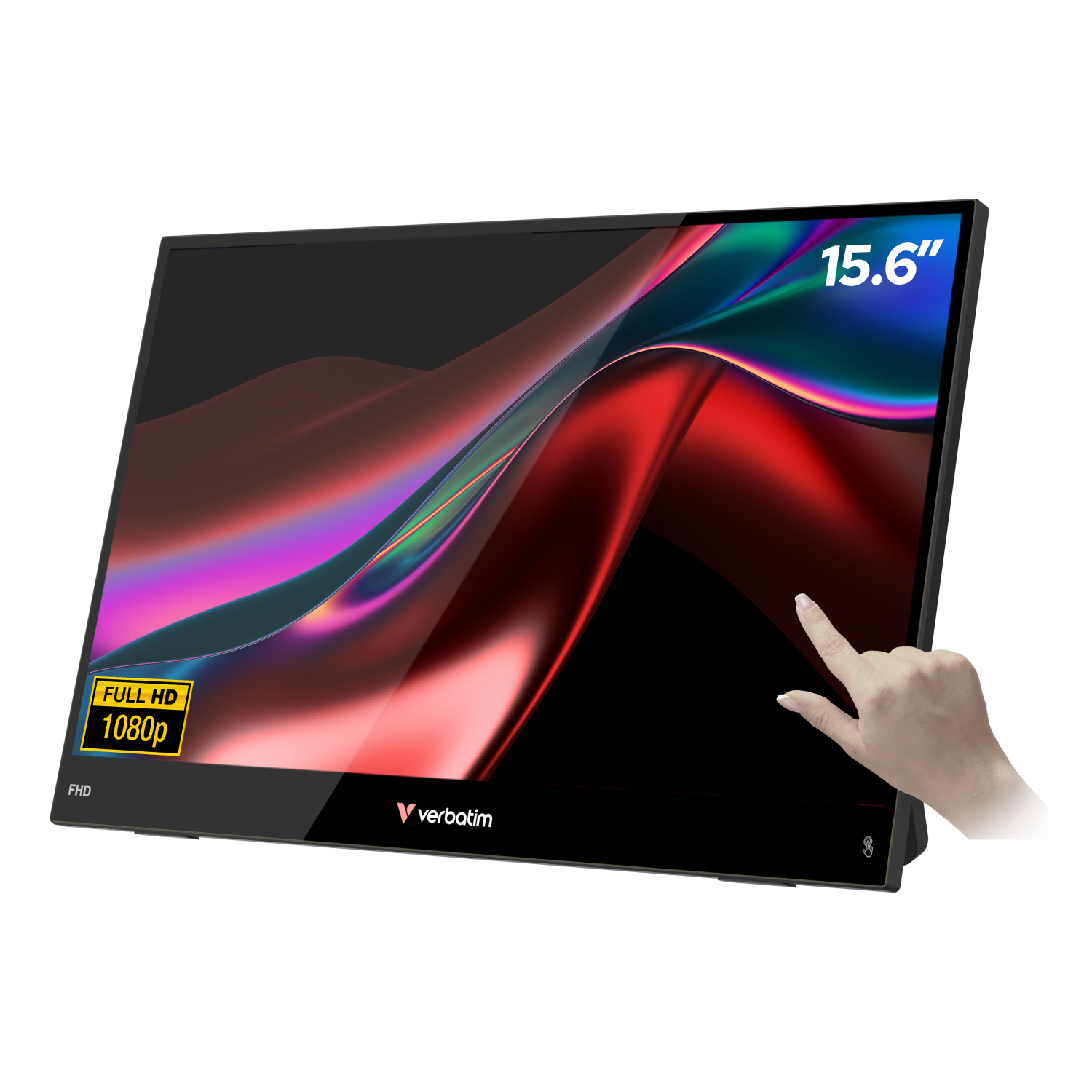 Verbatim Portable 15.6" FHD Touch Monitor LIGHT