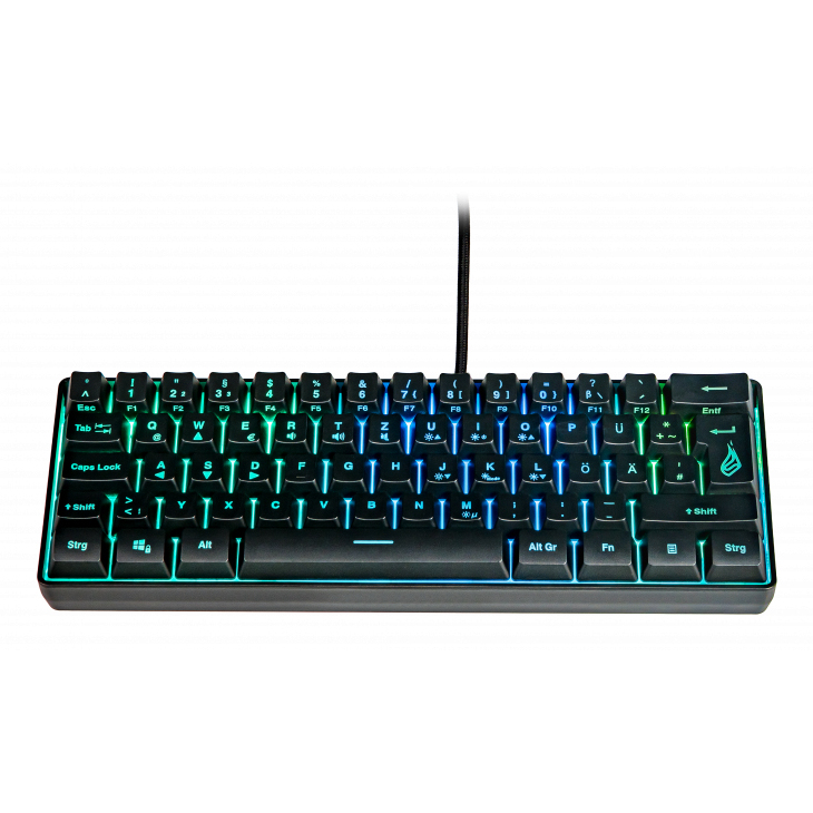 Verbatim SureFire KingPin X1 60% RGB Gaming Keyboard QWERTY USEnglish