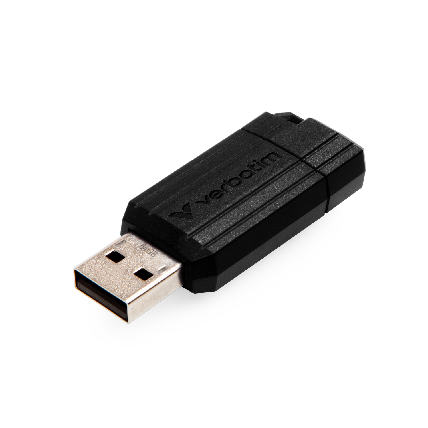 Verbatim PinStripe - USB Drive 64 GB - Black