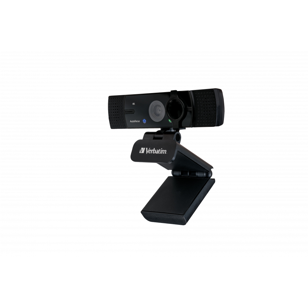 Verbatim 49580 webcam 3840 x 2160 pixels USB 2.0 Black