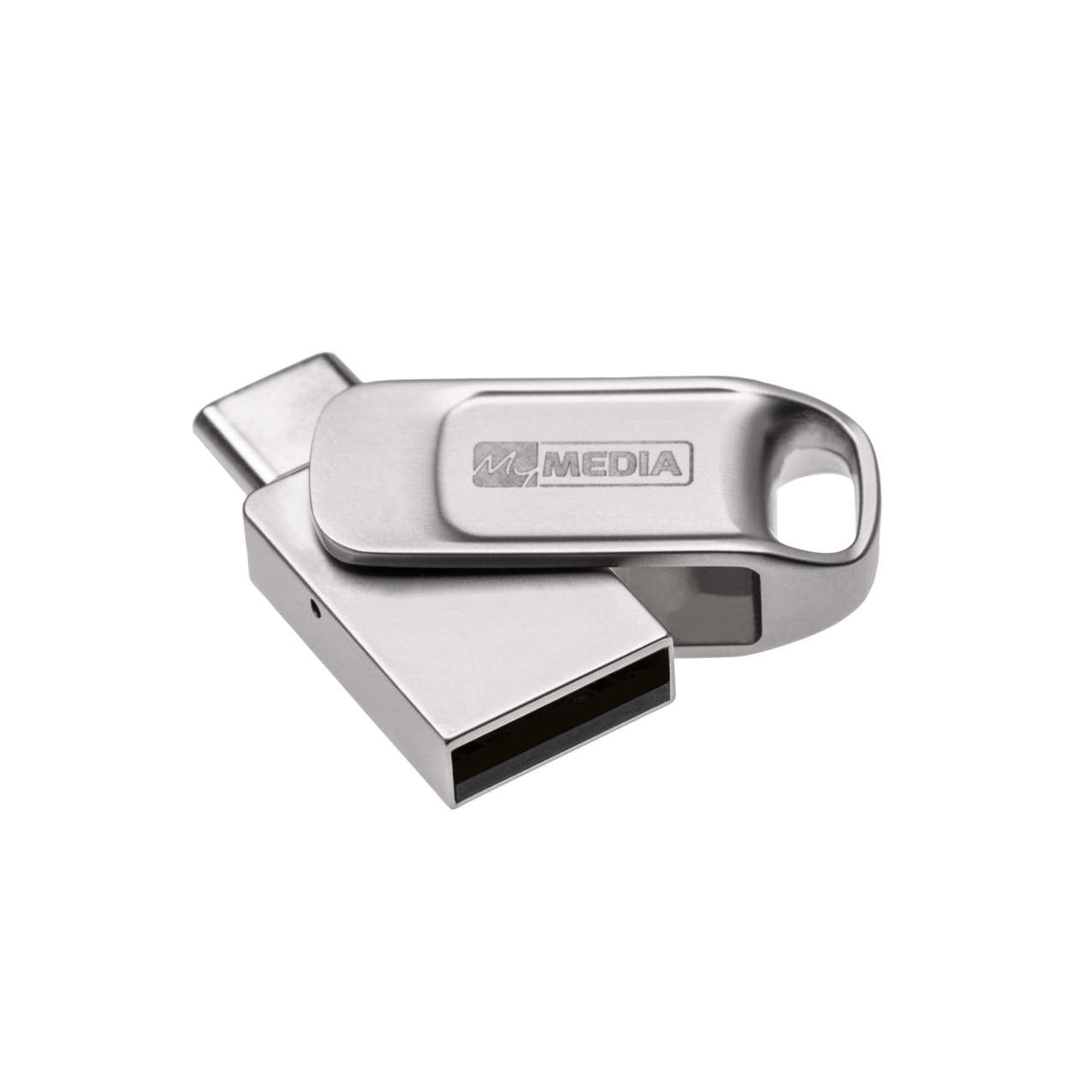 MyMedia MyDual USB 2.0 USB flash drive 64 GB USB Type-A / USB Type-C Silver