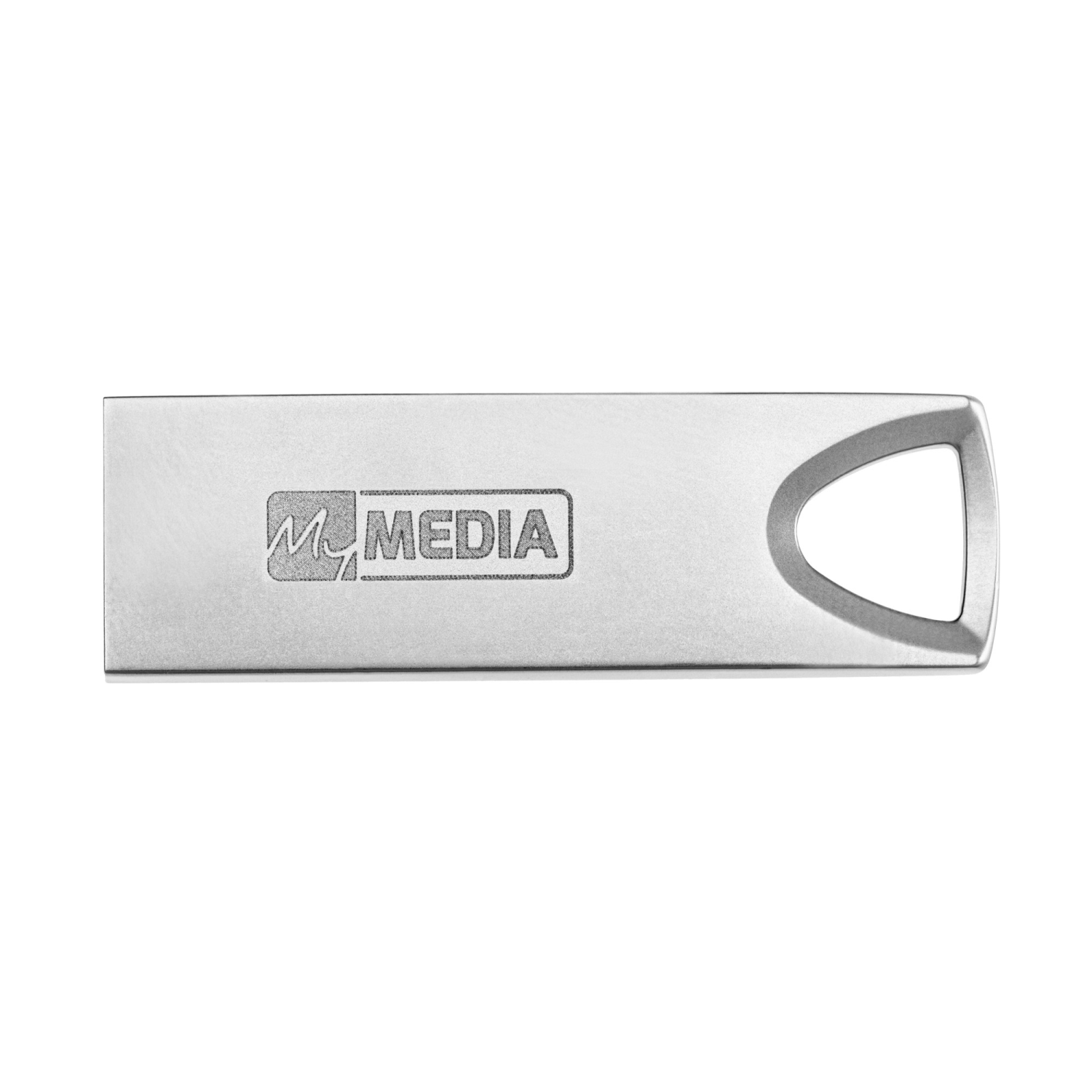 MyMedia MyAlu USB 3.2 Gen 1 USB flash drive 128 GB USB Type-A 3.2 Gen 1 (3.1 Gen 1) Silver