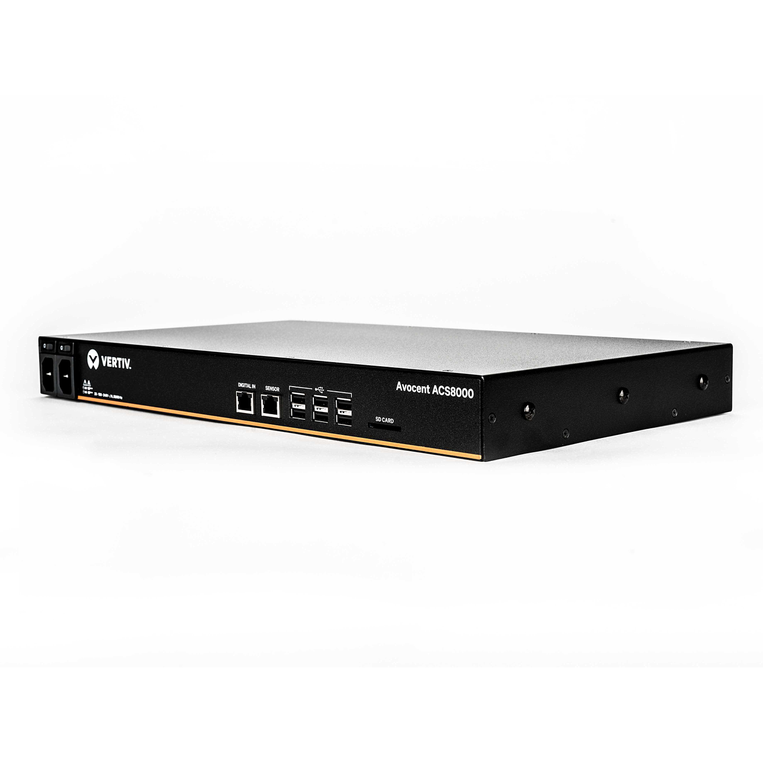 Vertiv 48-Port Console Servers - Black